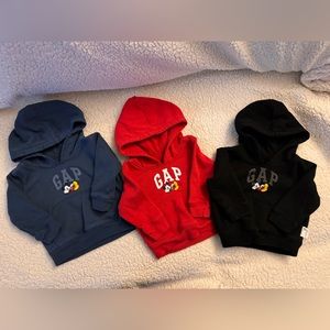 Micky mouse Gap hoodies